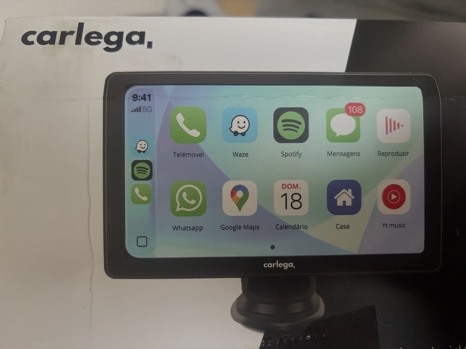 Carlega X CarPlay/AndroidAuto Portátil