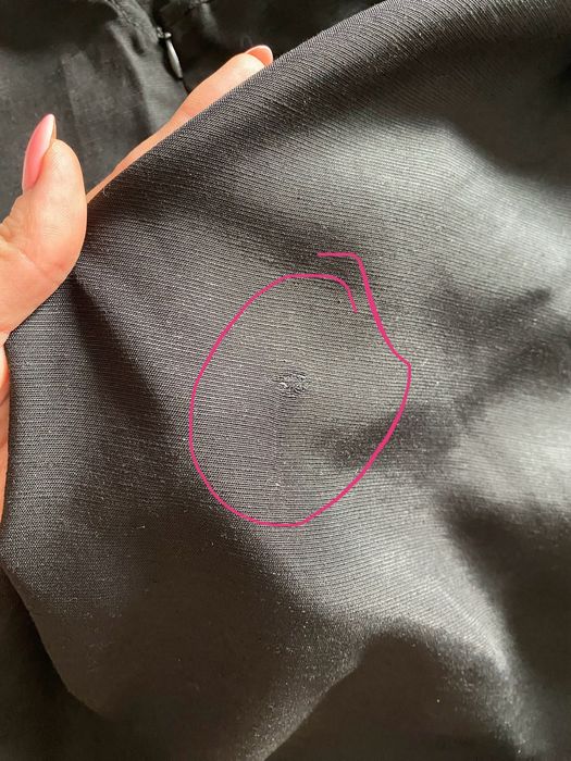 Nowa, krotka sukienka z domieszka lnu Asos