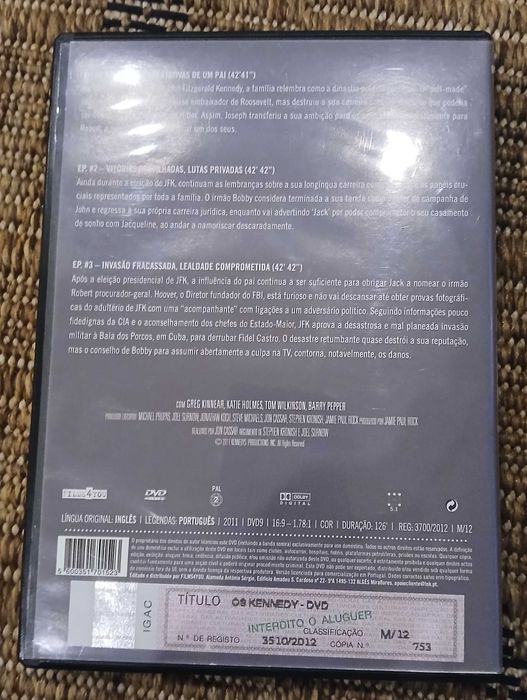 DVD Série Os Kennedy