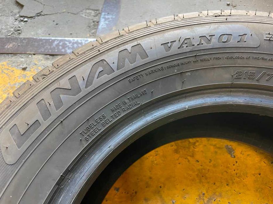 215/70 R15C Falken Linam VAN 01, шини 2 шт, 6 мм