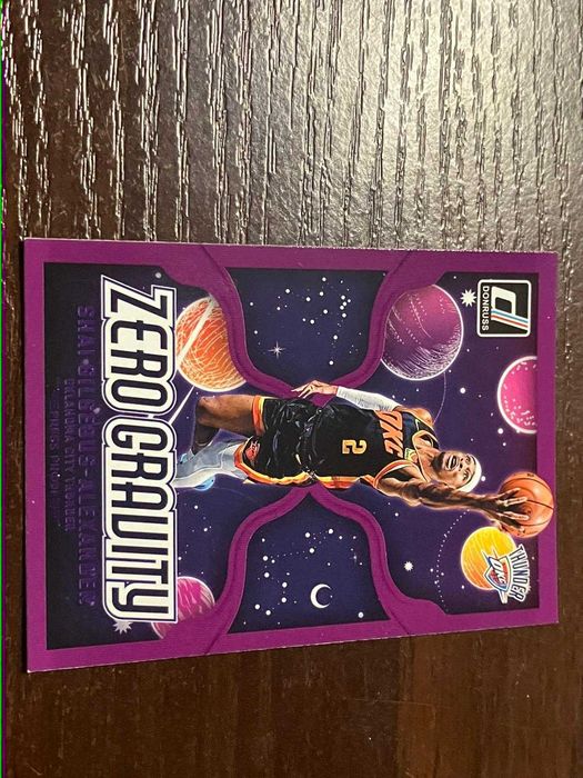 Karta z Shai Gilgeous-Alexander Oklahoma City Thunder Zero Gravity