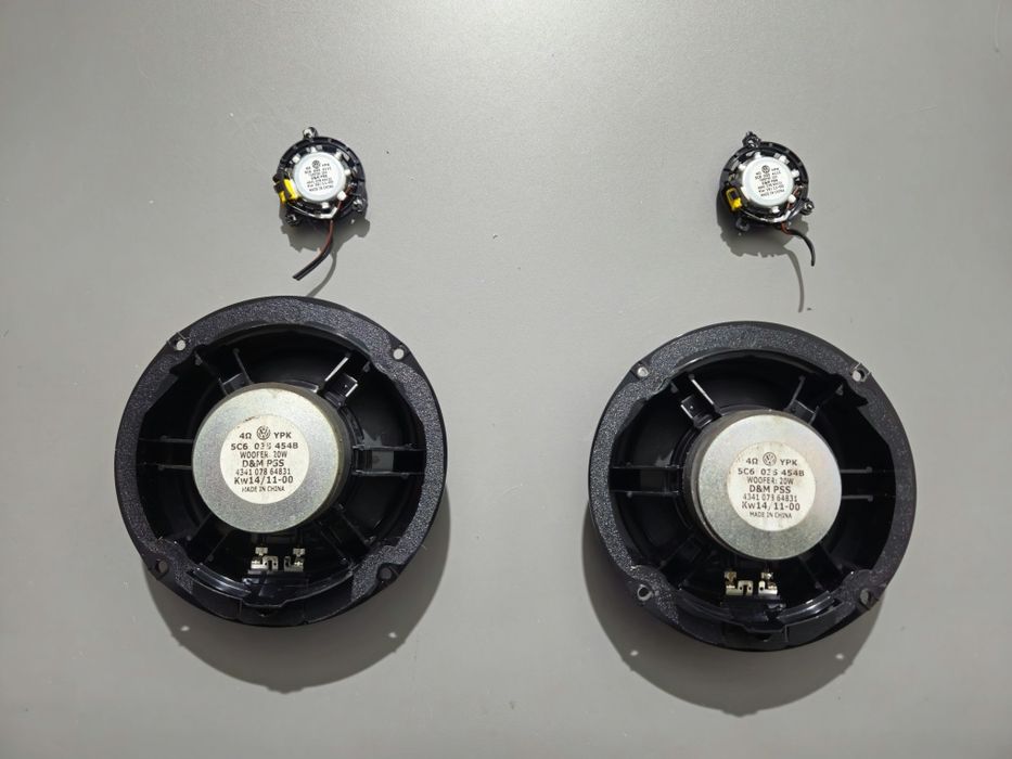 Głośniki vw jetta