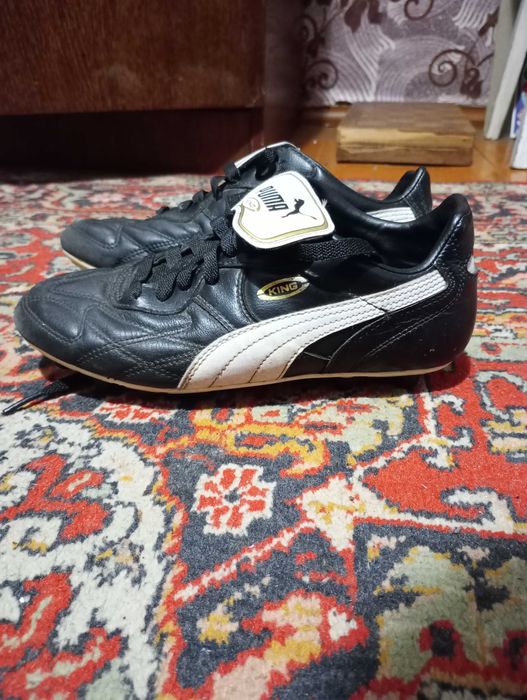 Бутси дитячі,з нат.шкіри.