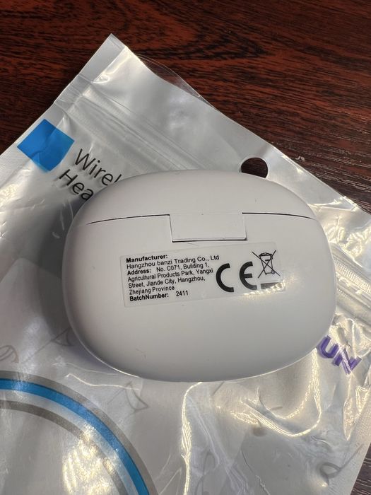 Безпроводные Вакумые наушники