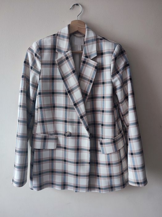 Marynarka w kratkę H&M