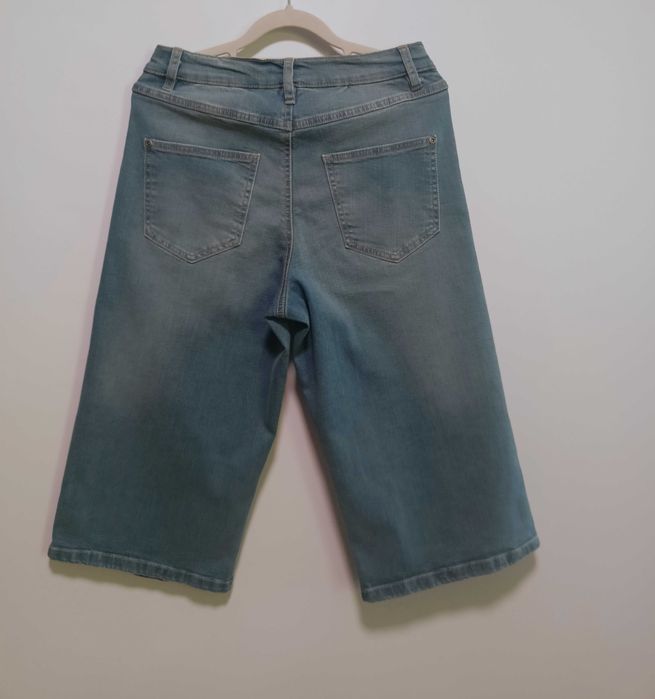 Dżinsowe bermudy wysoki stan 38/40