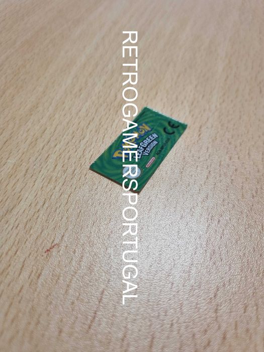 Label de reposição Pokemon Leaf Green