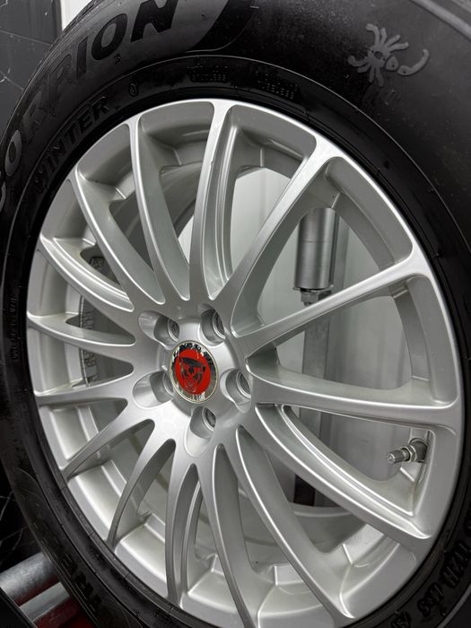 Alufelgi KOMPLET 18 cali 5x108 JAGUAR F Pace I Pace Volvo XC60 XC90