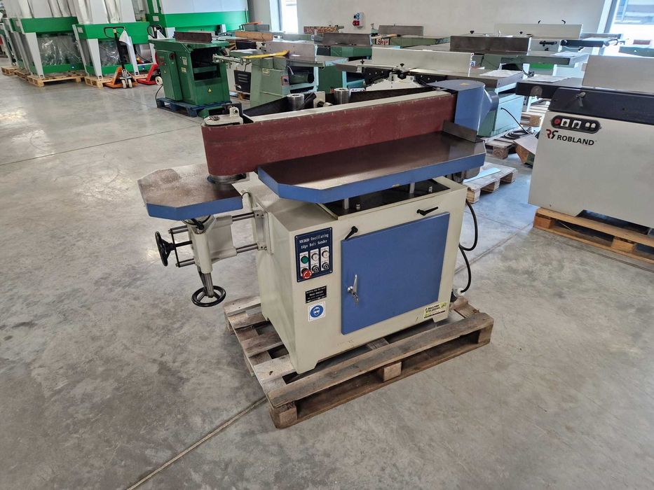 Szlifierka krawędziowa  szlifierka z oscylacja, taśmowa z trzewikiem