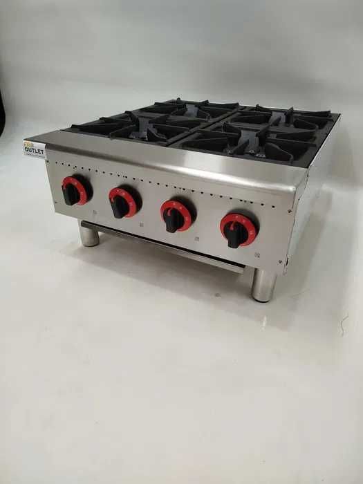 Fogão a gás de bancada em inox - NOVO