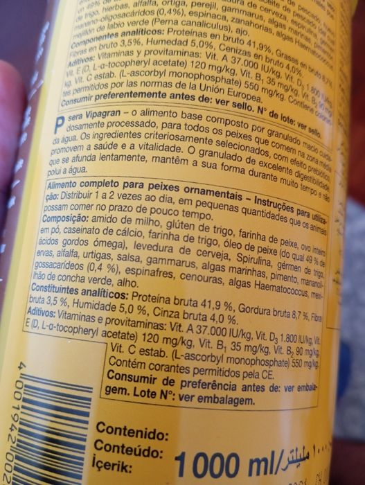 Vipagran - Peixes Água Quente