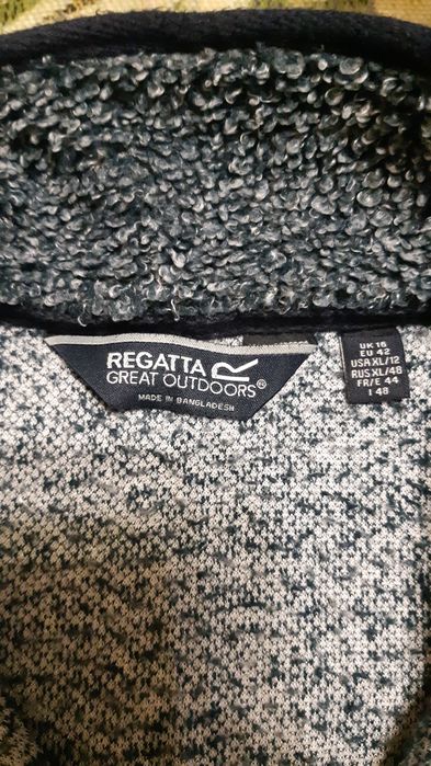 Кофта толстовка REGATTA тёплая флиска   S