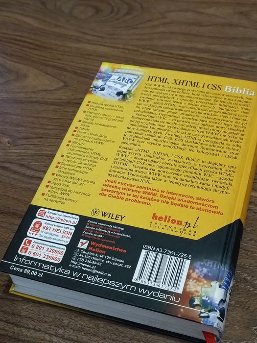 Bryan Pfaffenberger — HTML, XHTML i CSS. Biblia (informatyka)