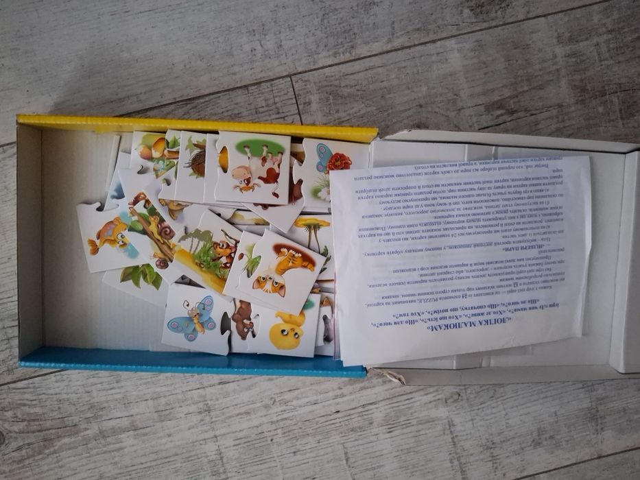 Дитячі настільні ігри пазли логіка Детские настольные игры логика пазл