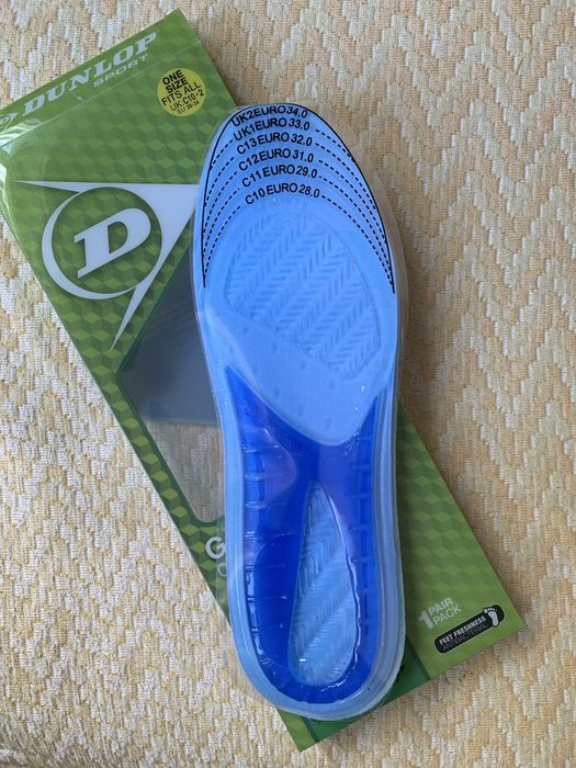 Palmilhas de gel Dunlop