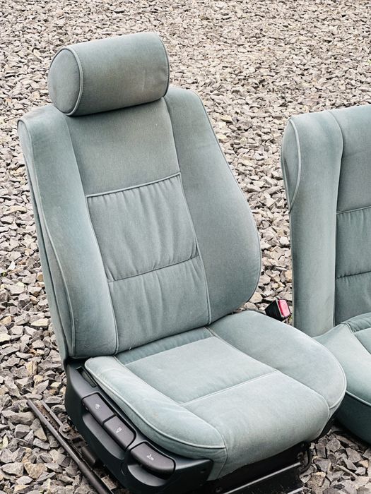 BMW E39 Седан Салон Зелений Велюр е39 сидіння диван зелений салончик