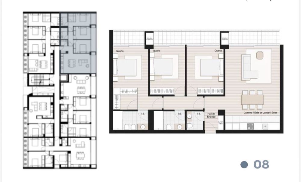 Moderno T3 em Darque com Localização Privilegiada
