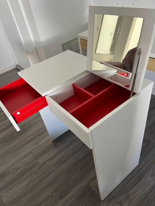 toucador mesa secretária ikea em ótimo estado
