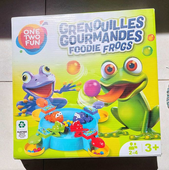 Jogo dos sapos traga bolas