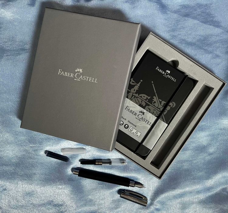 Pióro Faber Castell Ambition w zestawie prezentowym z notesem