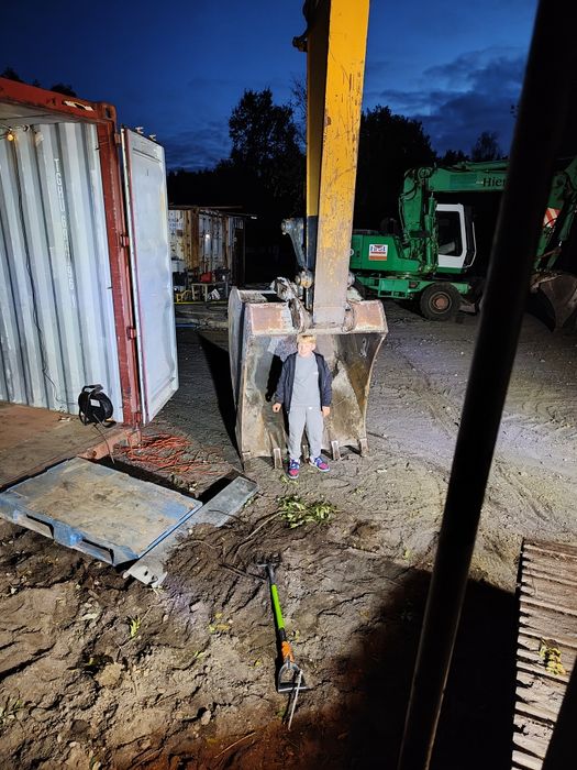 Łyżka z koparki komatsu