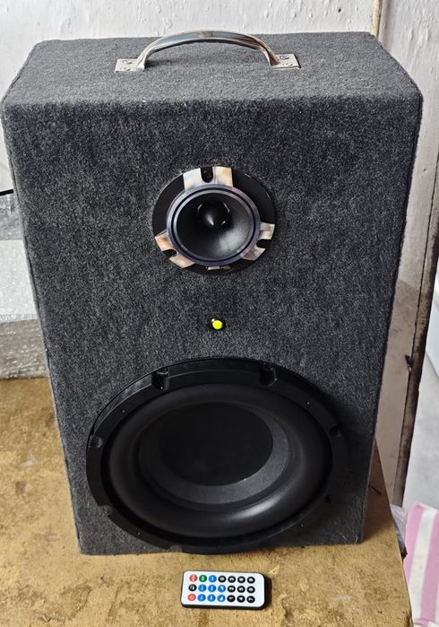 Caixa de som bluetooth karaoke etc, NOVO