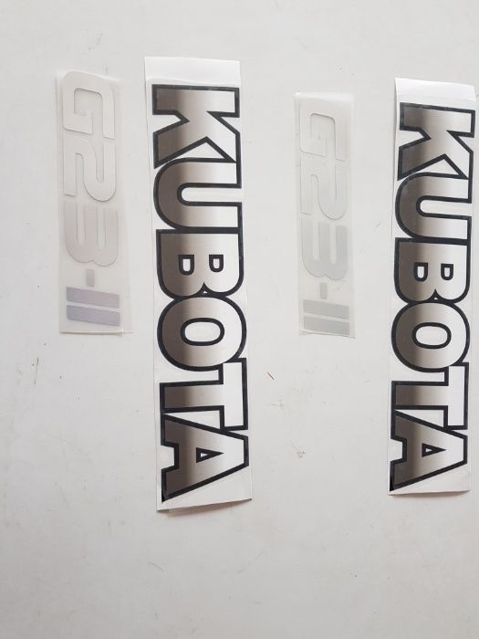 naklejki traktorek kubota g 23 ll