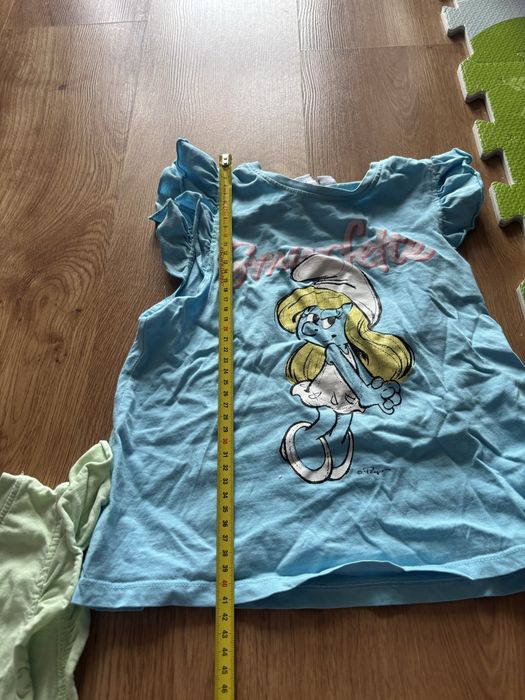 zestaw piżam H&M, Pepko Smerf Elsa Ariel r 116-122