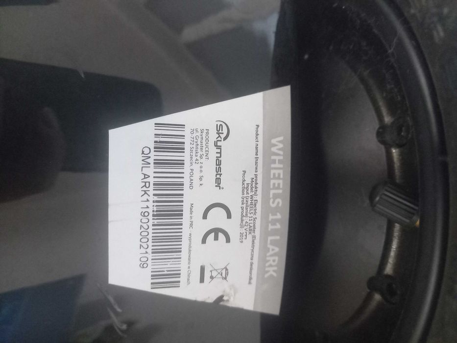 Deskorolka elektryczna Skymaster Wheels Lark 11