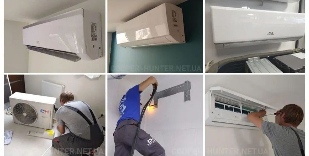 Монтаж, доустановка, чистка кондиціонерів читайте уважно опис ...