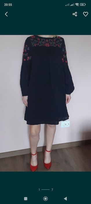 Вишите плаття zara вишиванка