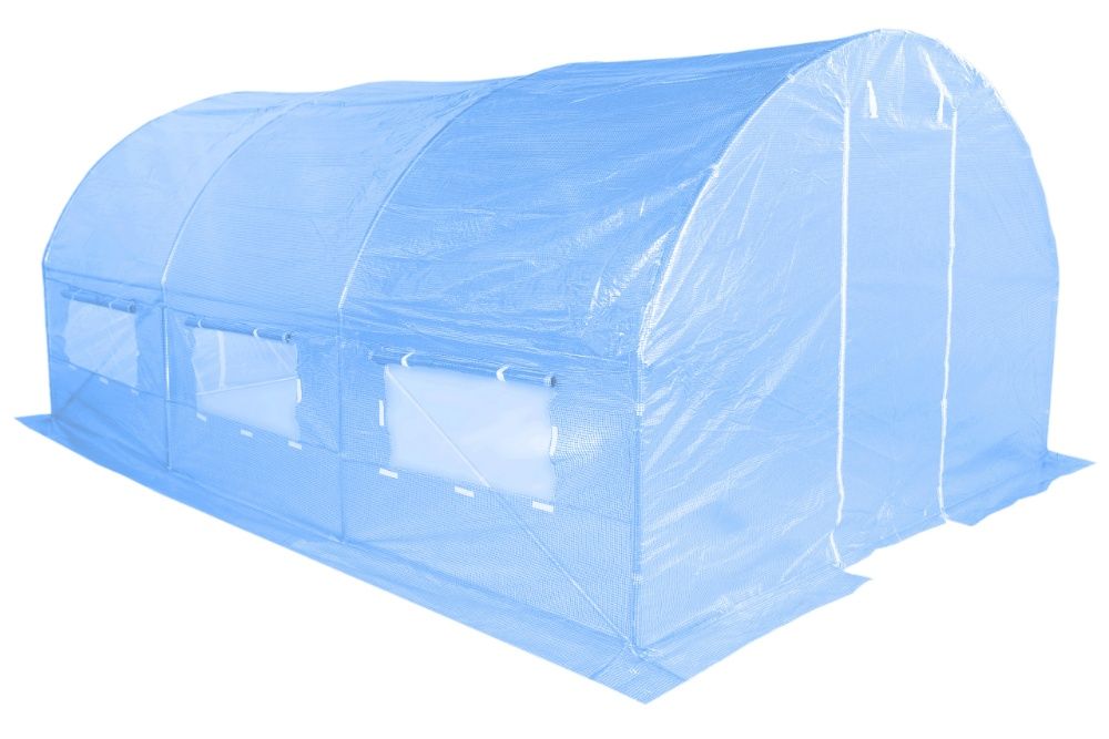 Tunel foliowy2,5x4x2m. Niebieski tunel ogrodowy