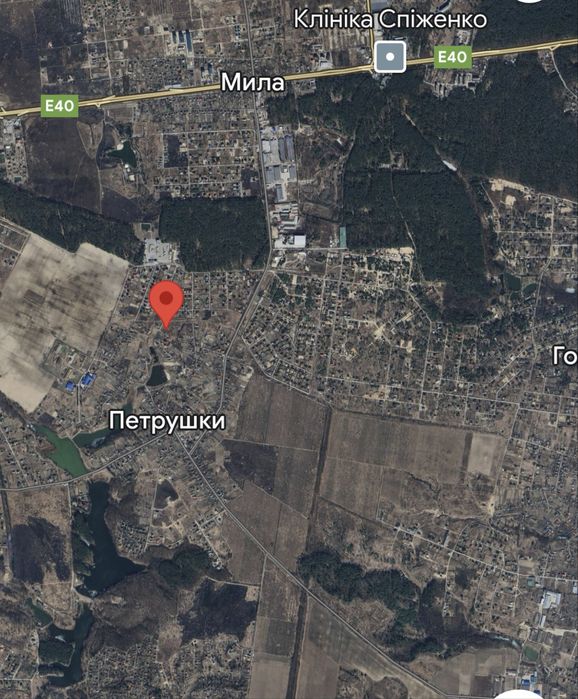 Кутова ділягка 15 сот в с Петрушки