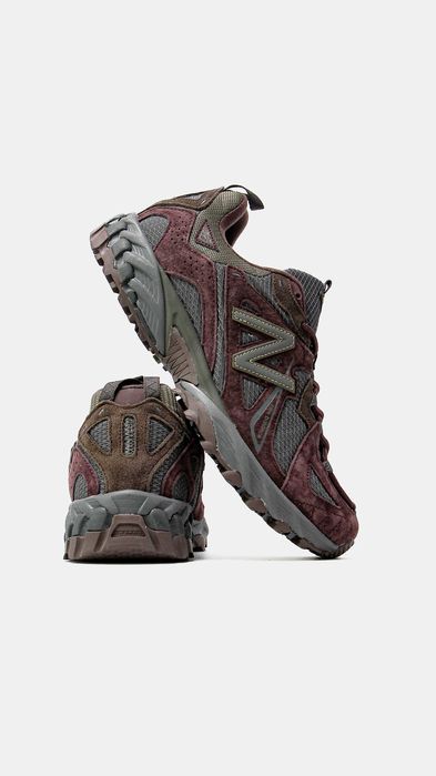 Кросівки New Balance 610 Burgundy Grey premium