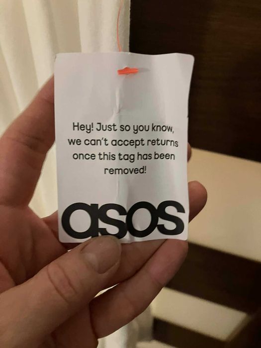 Sukienka biała ASOS XL