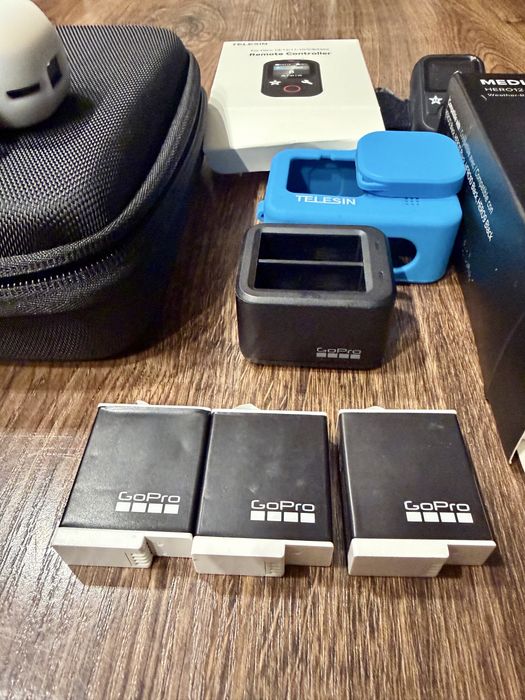 Gopro 12 black, akcesoria, media mod