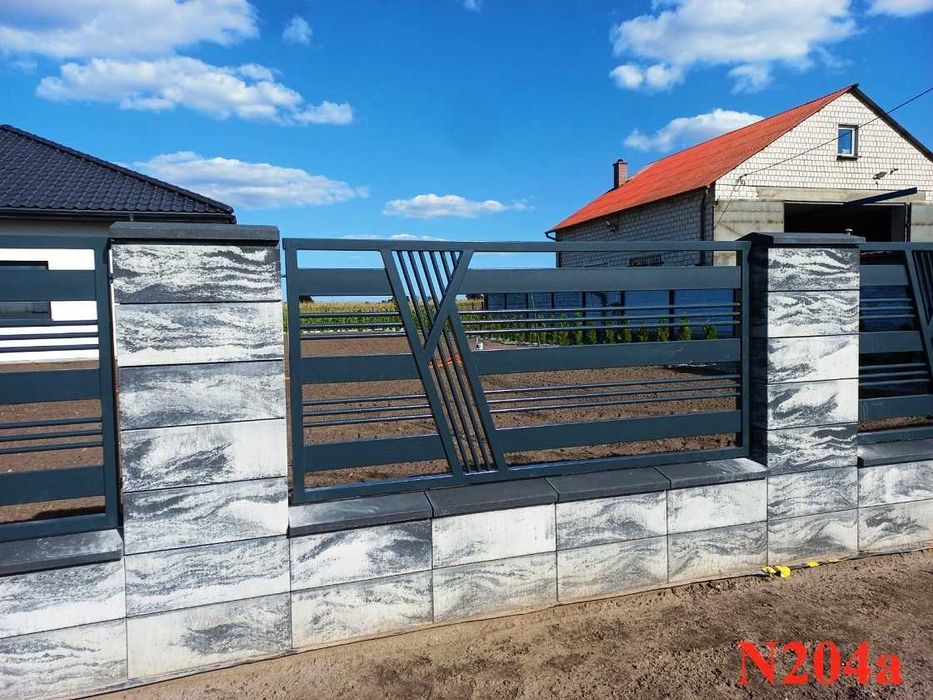 Ogrodzenie Palisadowe Metalowe Żaluzja  Bramy Balustrady Altany Montaż