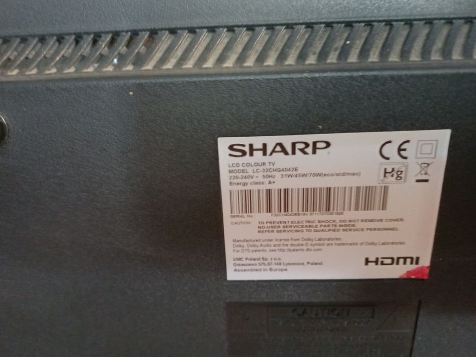 Tv 32 całe sharp