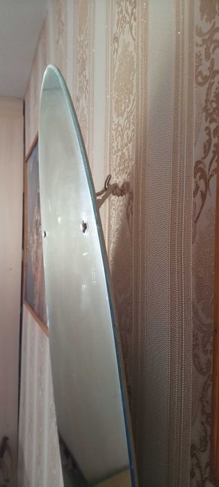 Настінне овальне дзеркало 1 м х 0,5 м