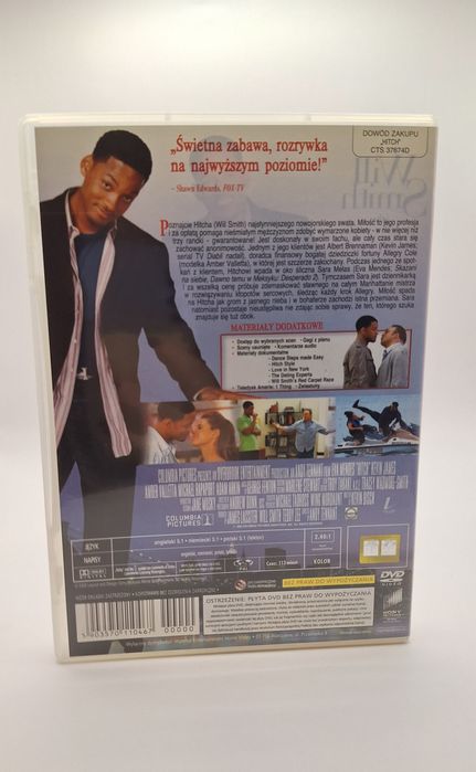 Płyta DVD film Hitch Najlepszy doradca przeciętnego faceta Will Smith