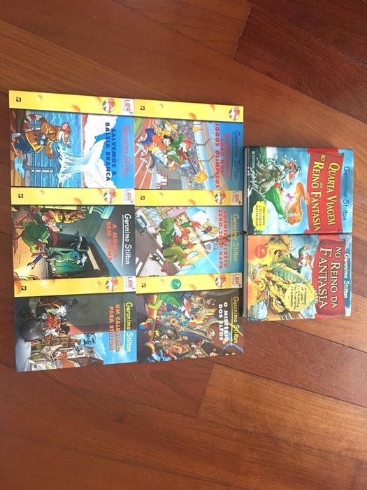 Livros Geronimo Stilton