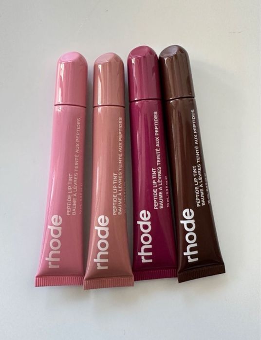 Новий блиск-тінт Rhode Peptide Lip Tint, всі відтінки