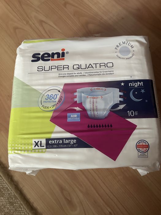 Seni super quatro night xl