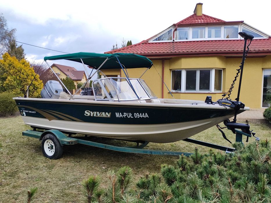 Łódź aluminiowa wędkarska Sylvan 17 sport select