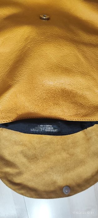 Torebka skóra naturalna włoska Borse In Pelle