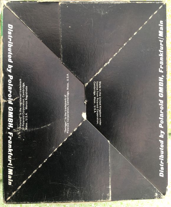 Polaroid Land Camera Model 20 The Swinger c/ caixa original e document