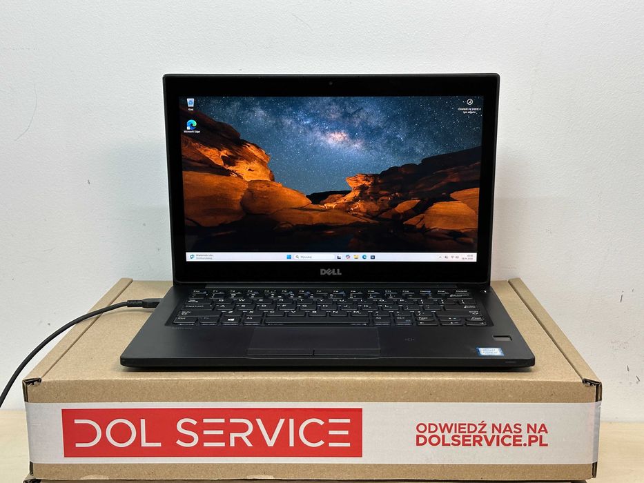 Laptop MOBILNY BOSS DELL 7280 i5 8GB 128GB SSD M.2 Mały, ale wariat!