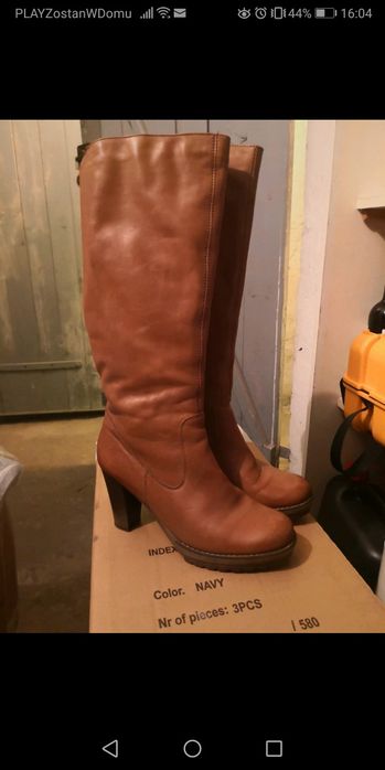 Kozaki skórzane Lasocki rozm. 39