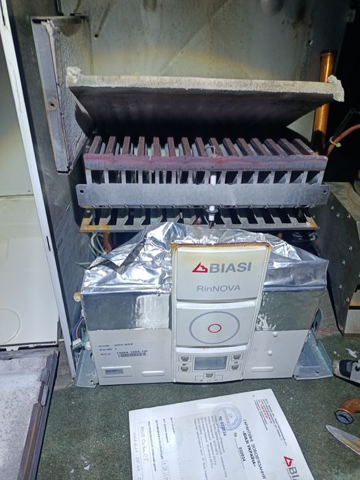Котел газовий Biasi rinnova m290.28 деталі блоки