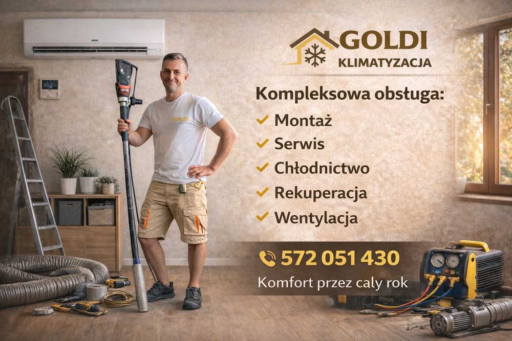 Wykonujemy montaż i serwis.